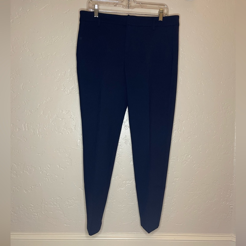 Liverpool Size 10 Navy Blue Trousers, Inseam 28